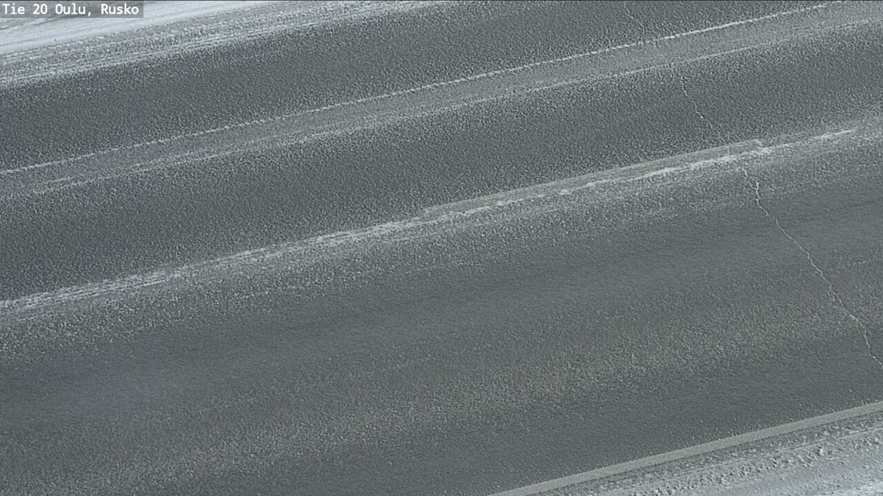 Weather Camera Image Road 20 Oulu, Rusko, Oulu, Pohjois-Pohjanmaa