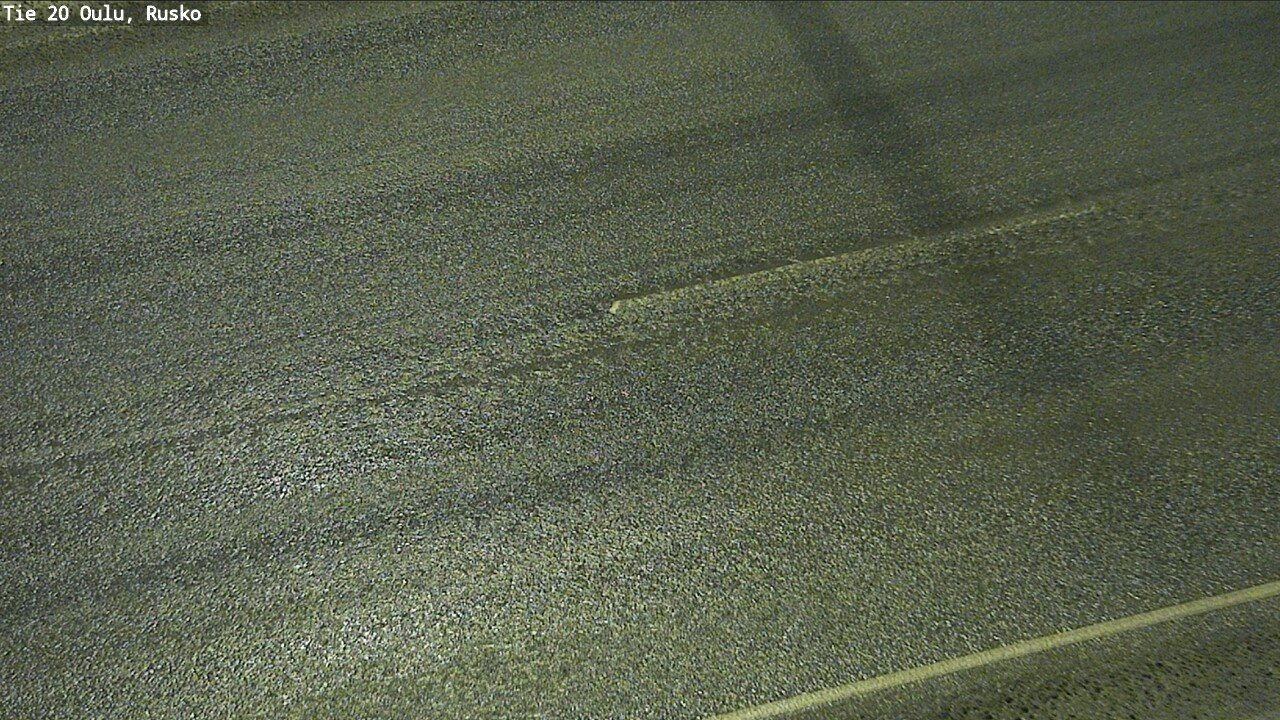 Weather Camera Image Väg 20 Uleåborg, Rusko, Oulu, Pohjois-Pohjanmaa