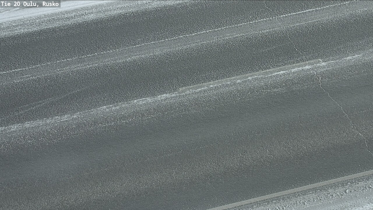 Weather Camera Image Road 20 Oulu, Rusko, Oulu, Pohjois-Pohjanmaa