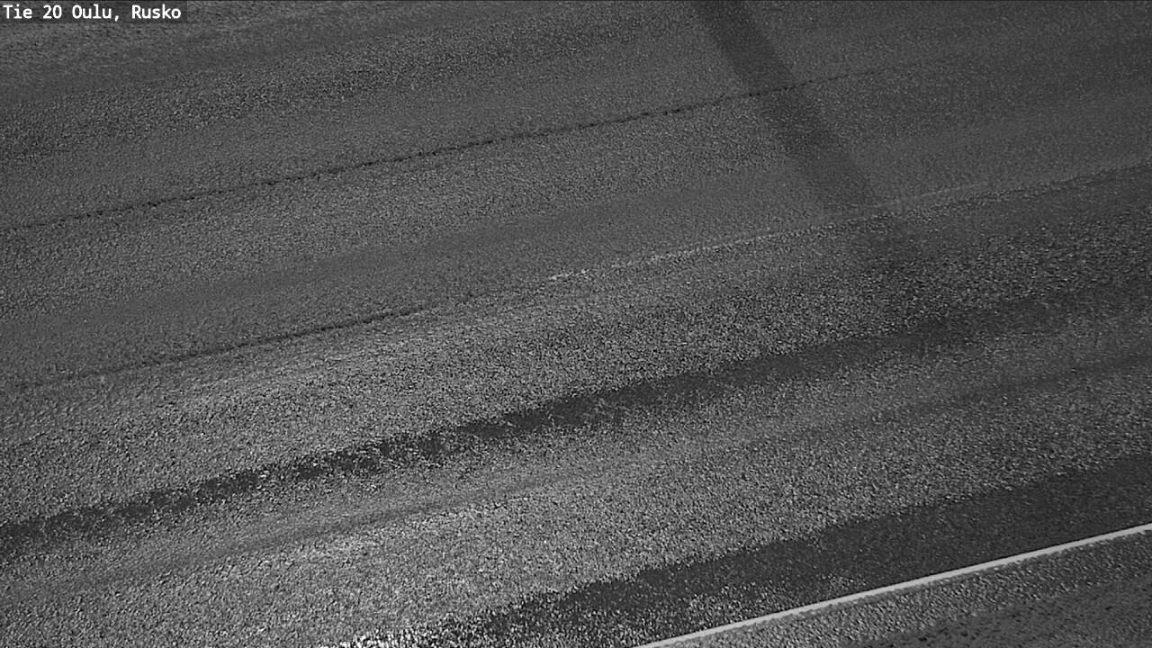Weather Camera Image Väg 20 Uleåborg, Rusko, Oulu, Pohjois-Pohjanmaa