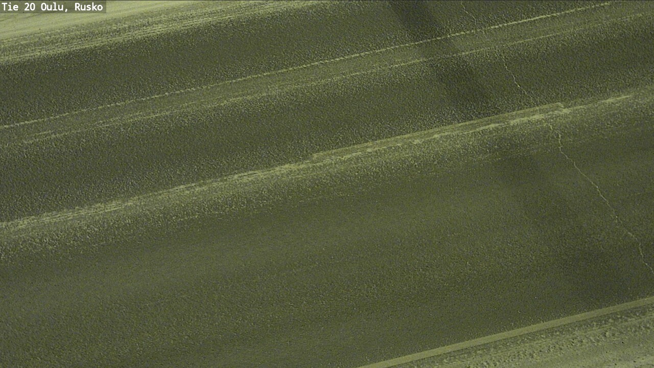 Weather Camera Image Road 20 Oulu, Rusko, Oulu, Pohjois-Pohjanmaa