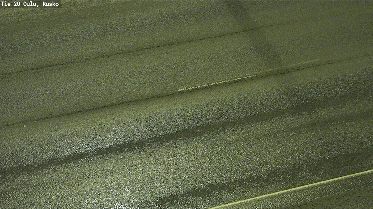 Weather Camera Image Väg 20 Uleåborg, Rusko, Oulu, Pohjois-Pohjanmaa