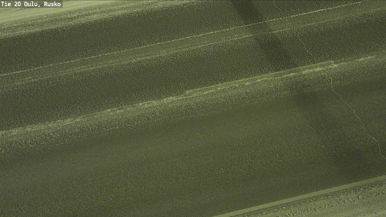 Weather Camera Image Road 20 Oulu, Rusko, Oulu, Pohjois-Pohjanmaa