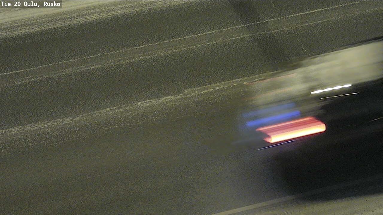 Weather Camera Image Road 20 Oulu, Rusko, Oulu, Pohjois-Pohjanmaa