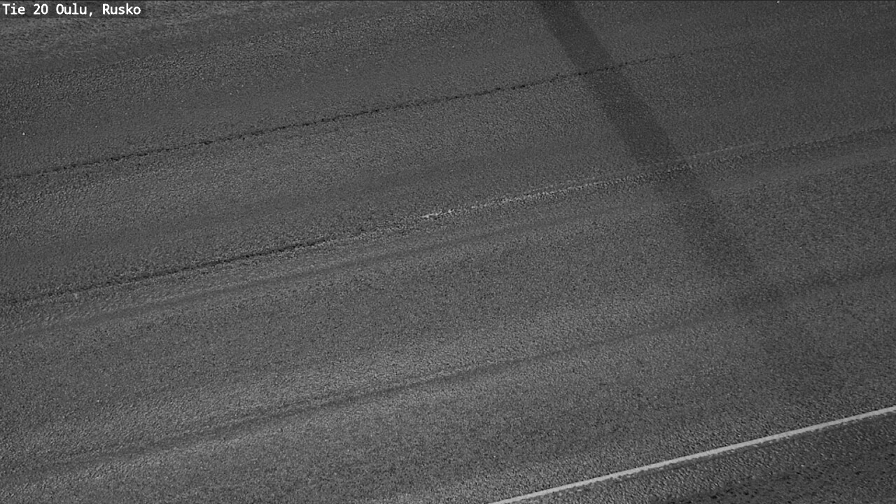 Weather Camera Image Väg 20 Uleåborg, Rusko, Oulu, Pohjois-Pohjanmaa