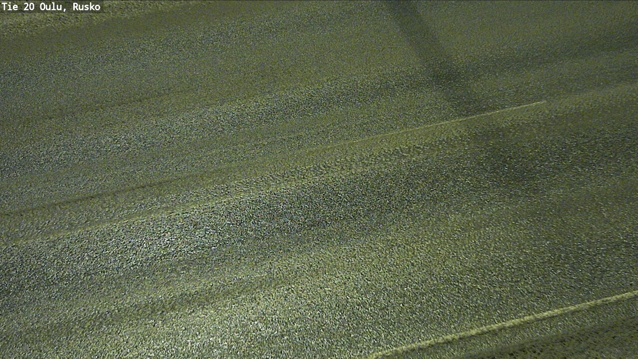 Weather Camera Image Väg 20 Uleåborg, Rusko, Oulu, Pohjois-Pohjanmaa