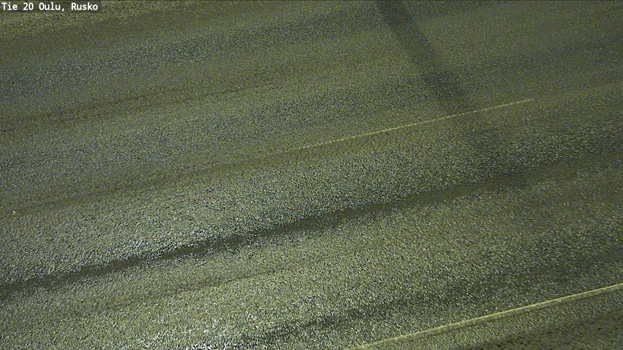 Weather Camera Image Väg 20 Uleåborg, Rusko, Oulu, Pohjois-Pohjanmaa