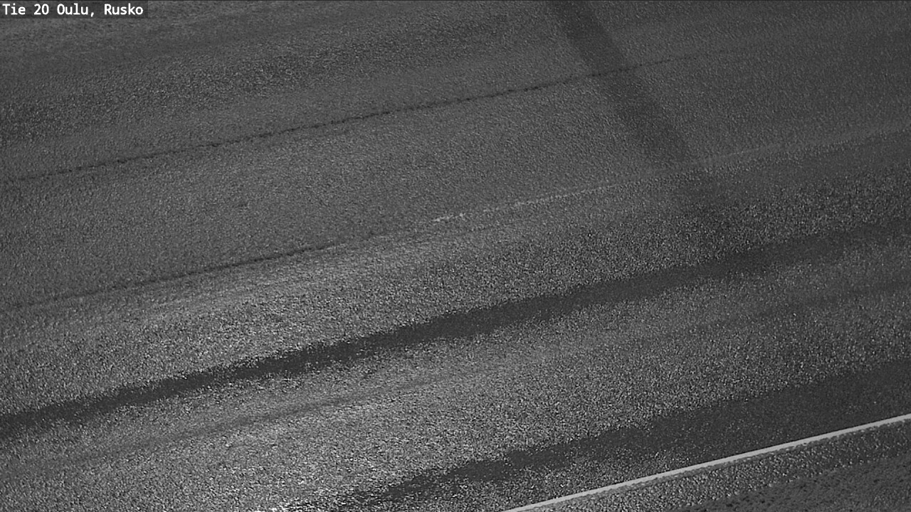 Weather Camera Image Väg 20 Uleåborg, Rusko, Oulu, Pohjois-Pohjanmaa
