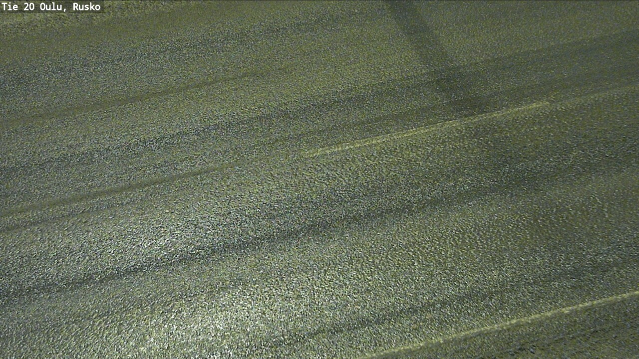 Weather Camera Image Väg 20 Uleåborg, Rusko, Oulu, Pohjois-Pohjanmaa