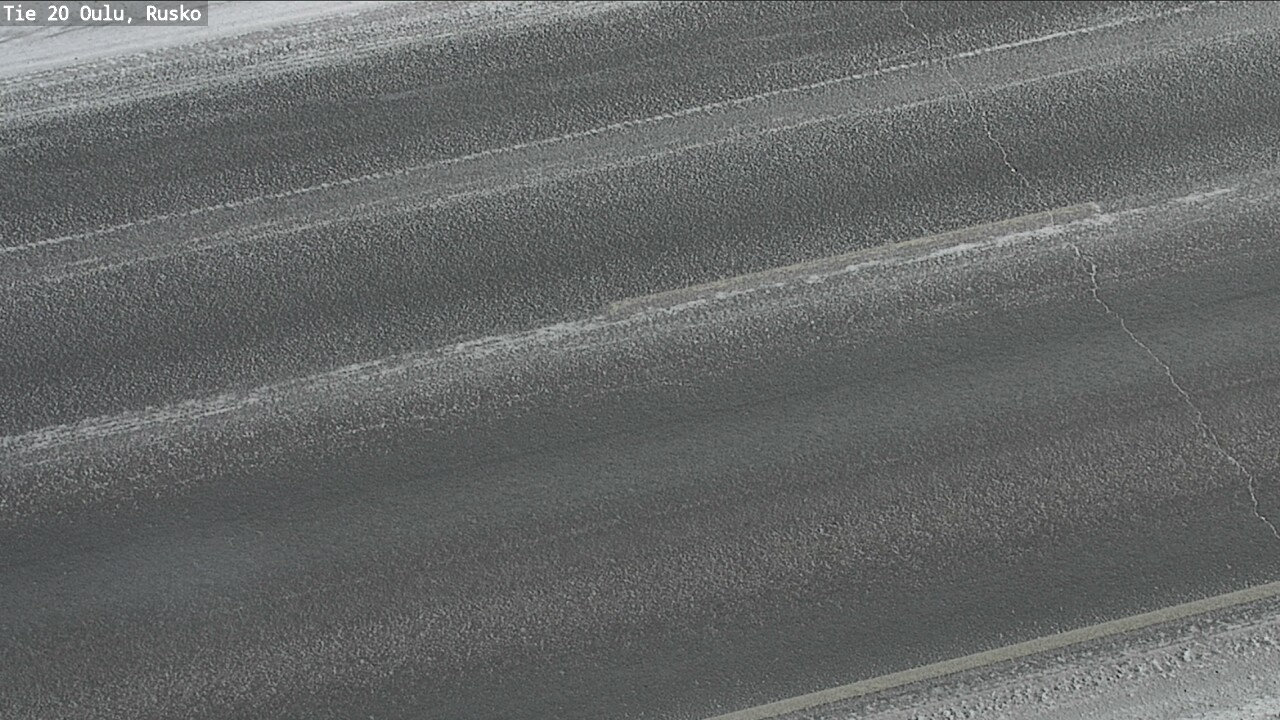 Weather Camera Image Road 20 Oulu, Rusko, Oulu, Pohjois-Pohjanmaa