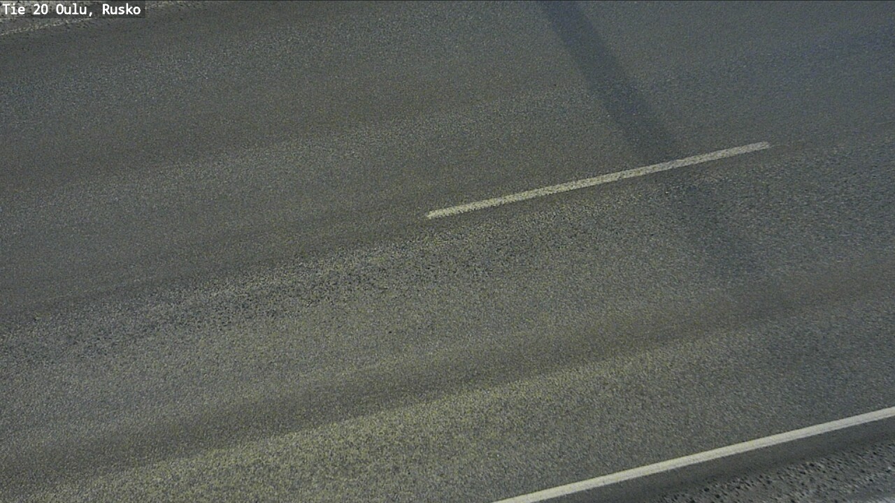 Weather Camera Image Väg 20 Uleåborg, Rusko, Oulu, Pohjois-Pohjanmaa