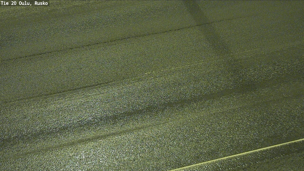 Weather Camera Image Väg 20 Uleåborg, Rusko, Oulu, Pohjois-Pohjanmaa