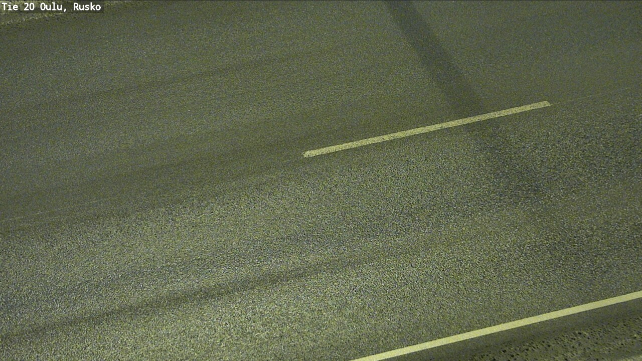Weather Camera Image Väg 20 Uleåborg, Rusko, Oulu, Pohjois-Pohjanmaa
