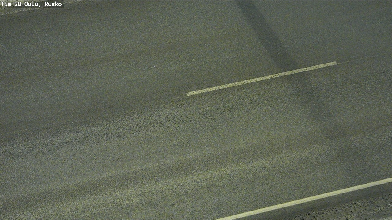 Weather Camera Image Väg 20 Uleåborg, Rusko, Oulu, Pohjois-Pohjanmaa