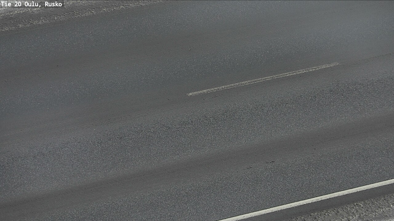 Weather Camera Image Väg 20 Uleåborg, Rusko, Oulu, Pohjois-Pohjanmaa