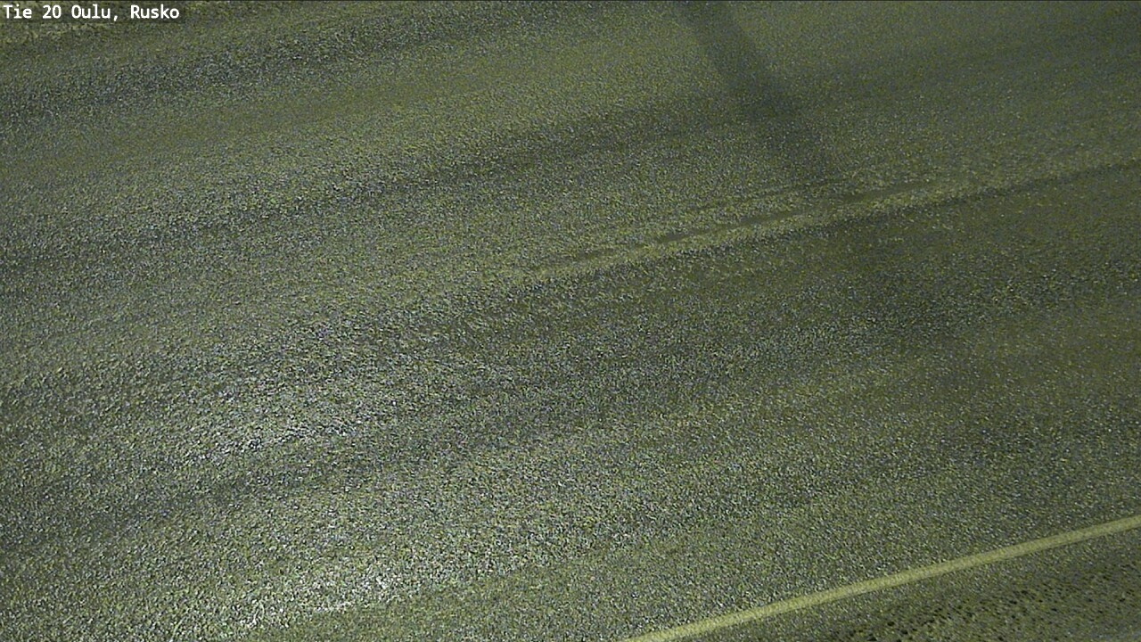 Weather Camera Image Väg 20 Uleåborg, Rusko, Oulu, Pohjois-Pohjanmaa