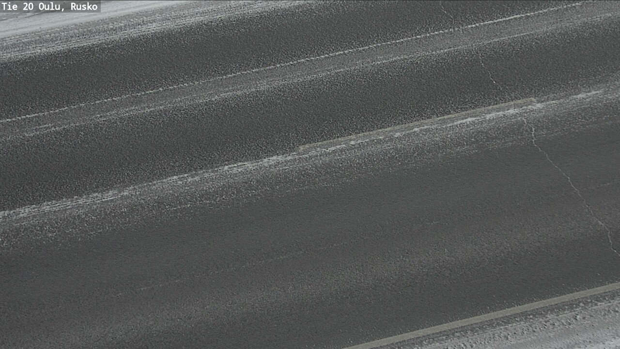 Weather Camera Image Road 20 Oulu, Rusko, Oulu, Pohjois-Pohjanmaa