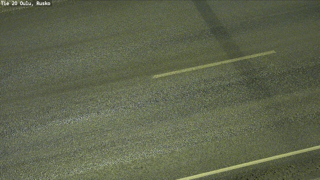 Weather Camera Image Väg 20 Uleåborg, Rusko, Oulu, Pohjois-Pohjanmaa