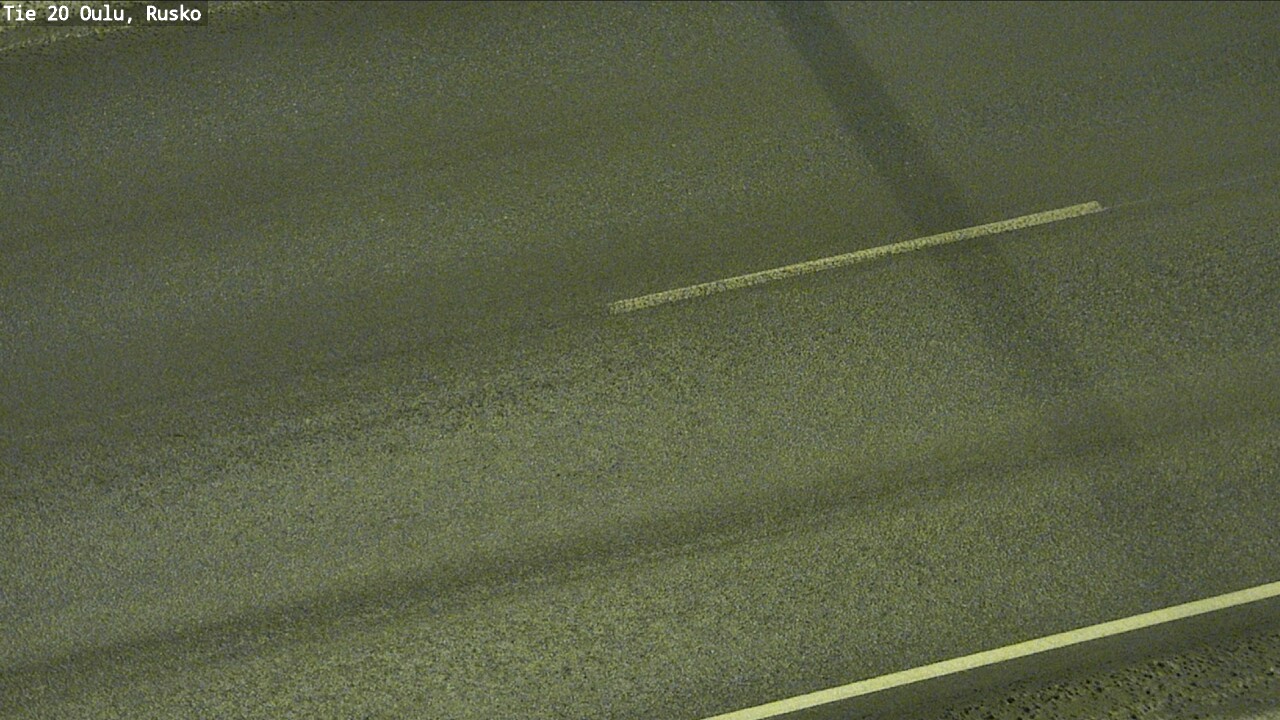 Weather Camera Image Väg 20 Uleåborg, Rusko, Oulu, Pohjois-Pohjanmaa