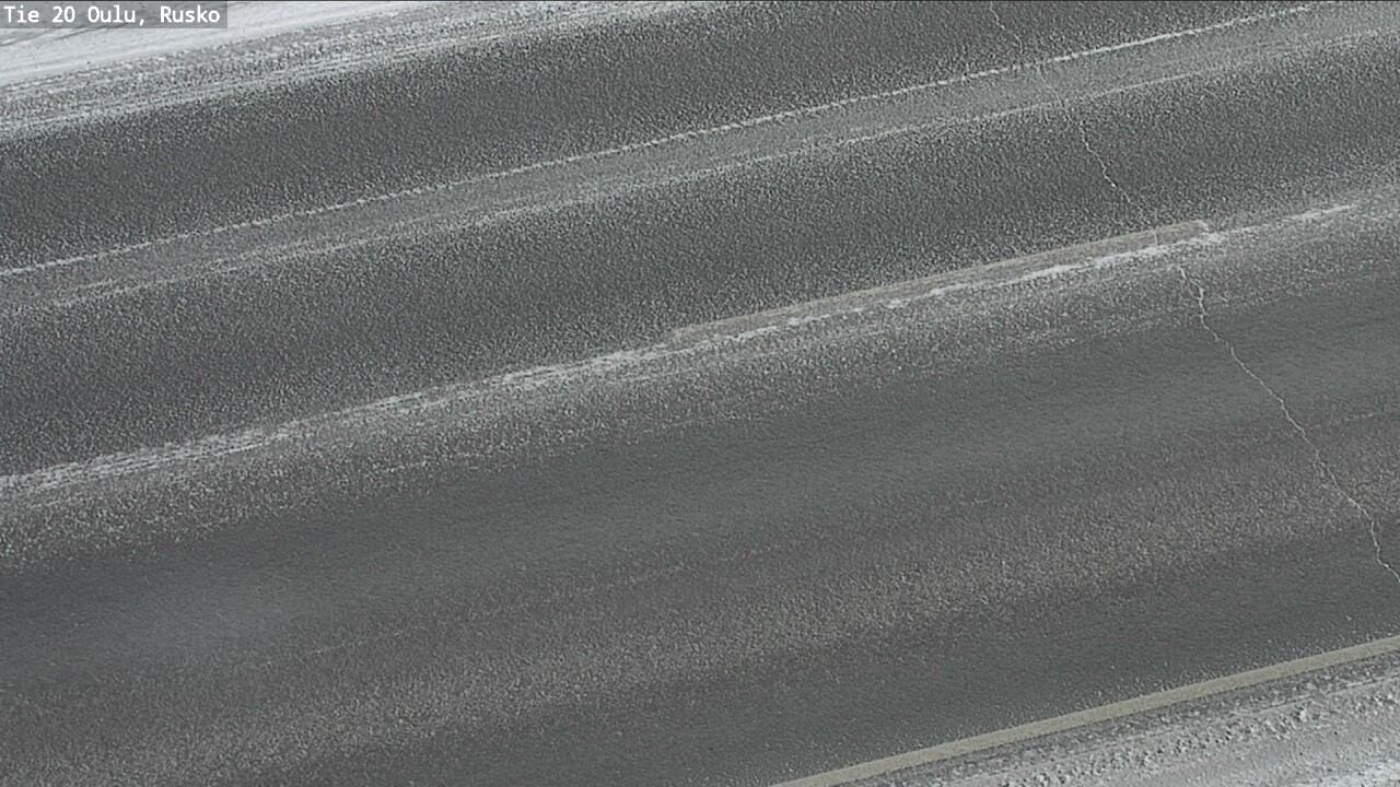 Weather Camera Image Road 20 Oulu, Rusko, Oulu, Pohjois-Pohjanmaa