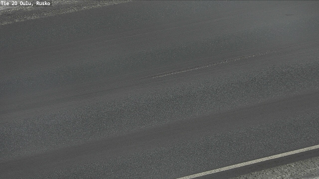 Weather Camera Image Väg 20 Uleåborg, Rusko, Oulu, Pohjois-Pohjanmaa
