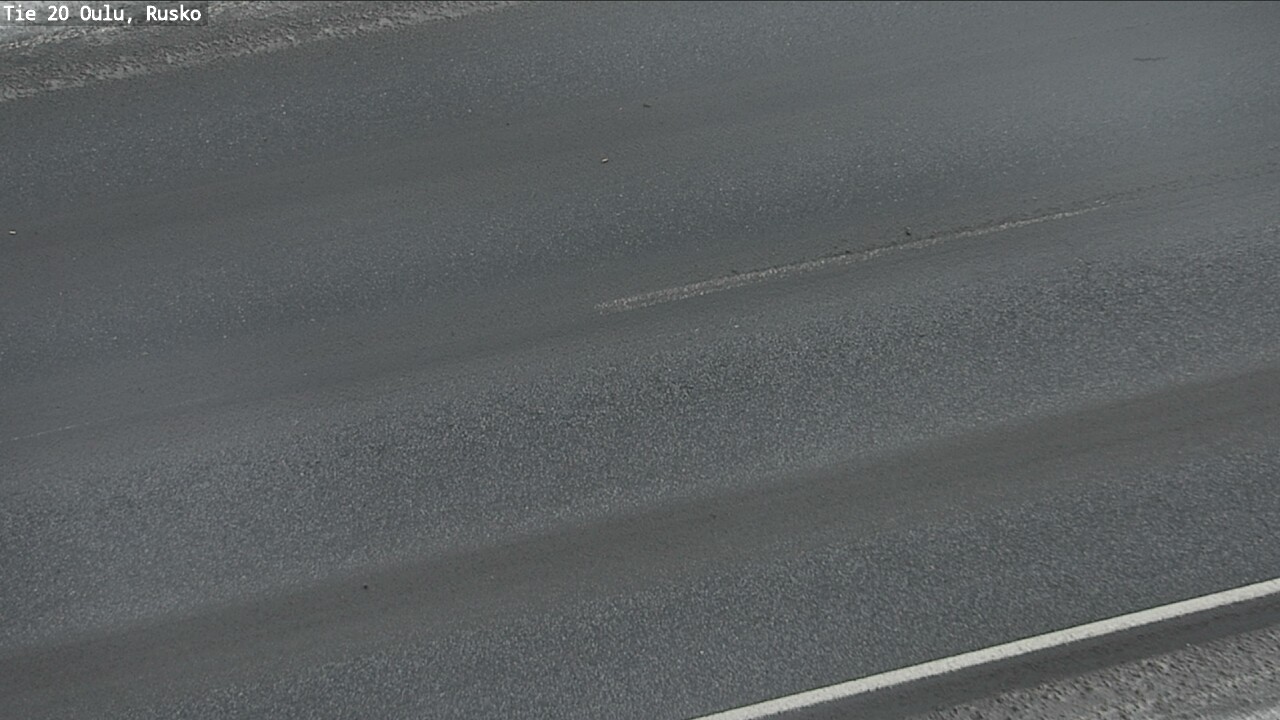 Weather Camera Image Väg 20 Uleåborg, Rusko, Oulu, Pohjois-Pohjanmaa