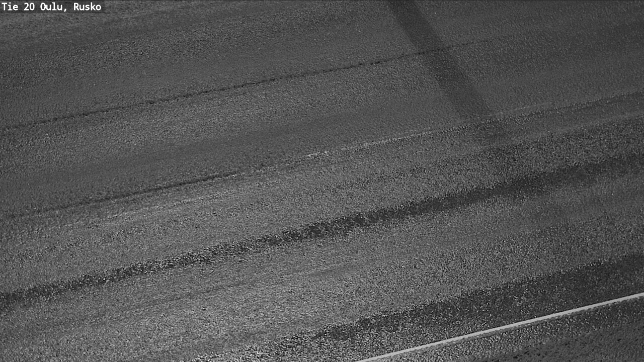 Weather Camera Image Väg 20 Uleåborg, Rusko, Oulu, Pohjois-Pohjanmaa