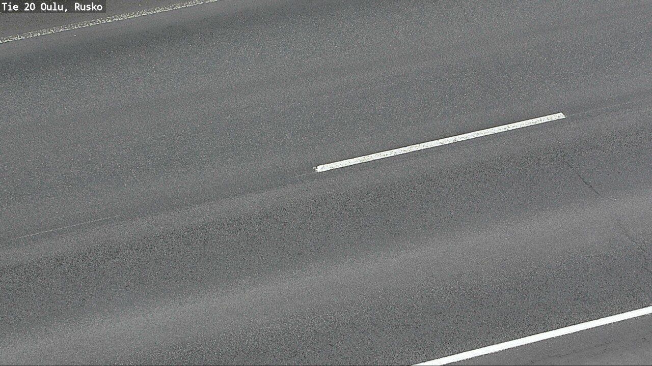 Weather Camera Image Road 20 Oulu, Rusko, Oulu, Pohjois-Pohjanmaa