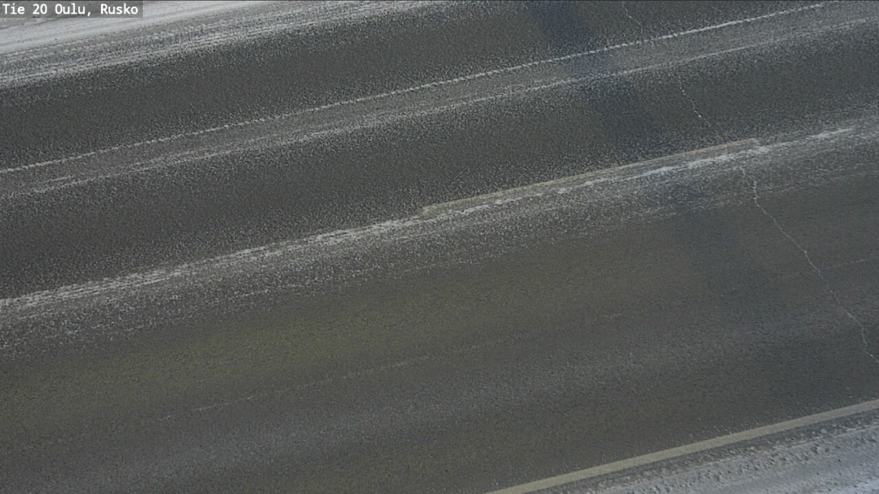 Weather Camera Image Road 20 Oulu, Rusko, Oulu, Pohjois-Pohjanmaa