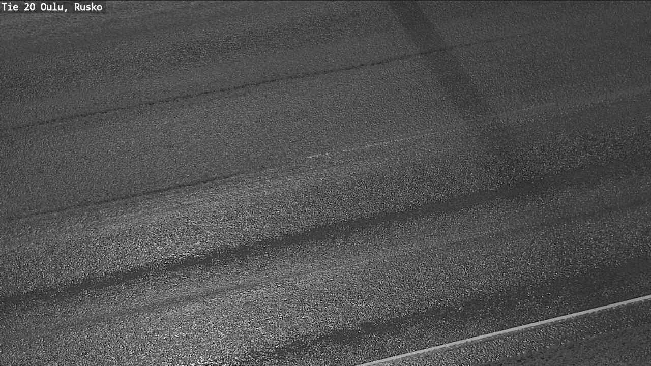Weather Camera Image Väg 20 Uleåborg, Rusko, Oulu, Pohjois-Pohjanmaa