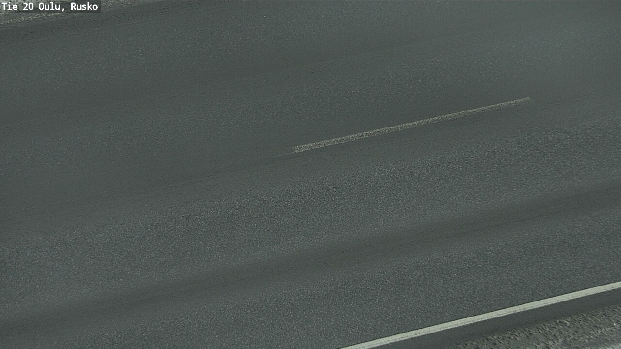 Weather Camera Image Väg 20 Uleåborg, Rusko, Oulu, Pohjois-Pohjanmaa