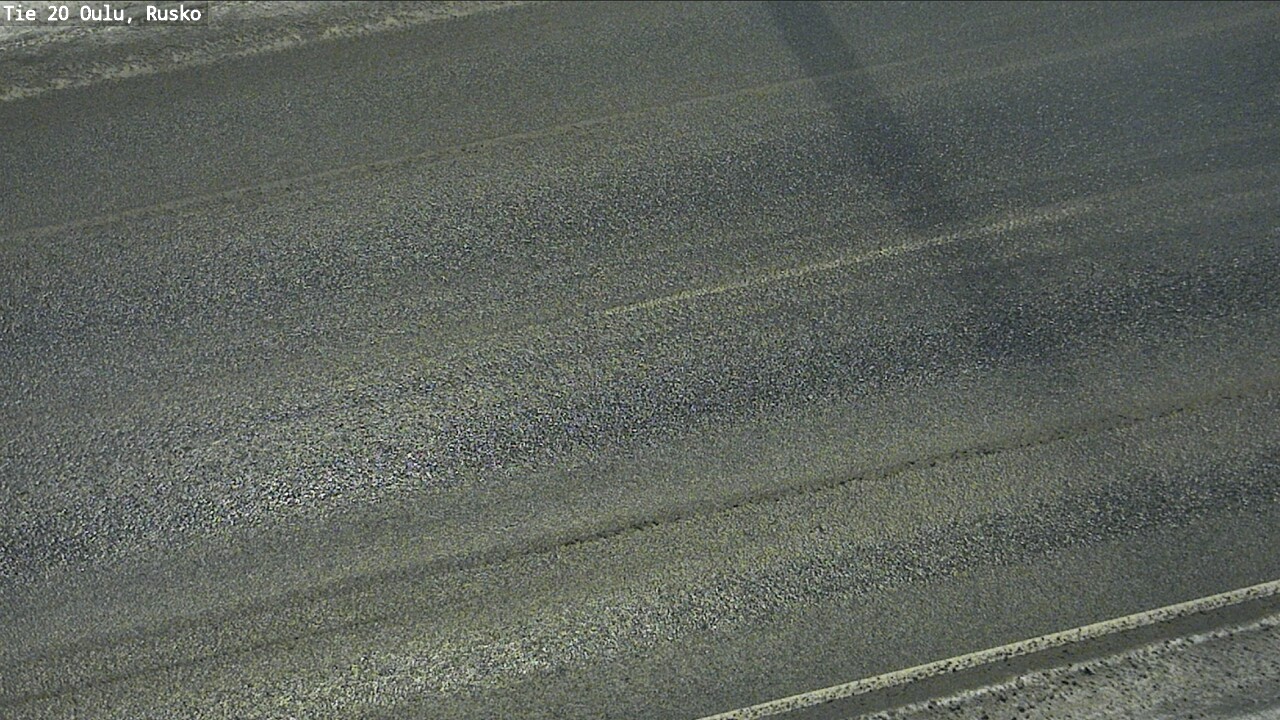 Weather Camera Image Väg 20 Uleåborg, Rusko, Oulu, Pohjois-Pohjanmaa