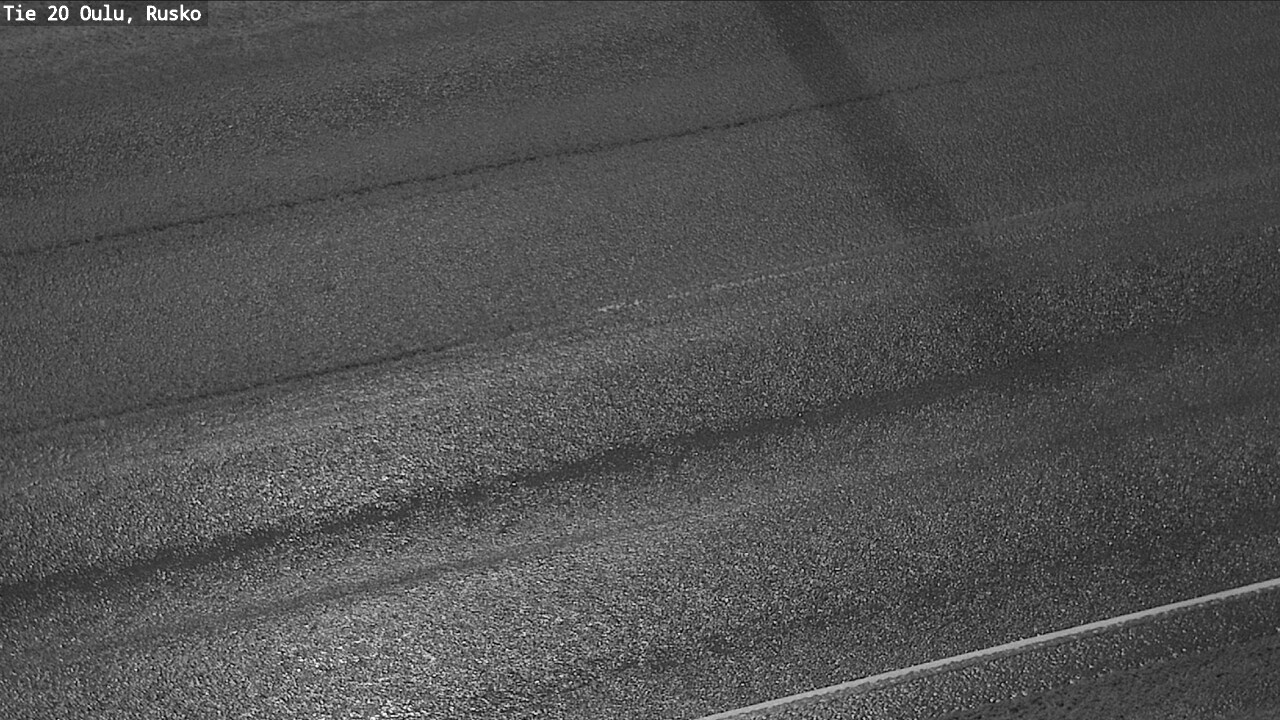 Weather Camera Image Väg 20 Uleåborg, Rusko, Oulu, Pohjois-Pohjanmaa