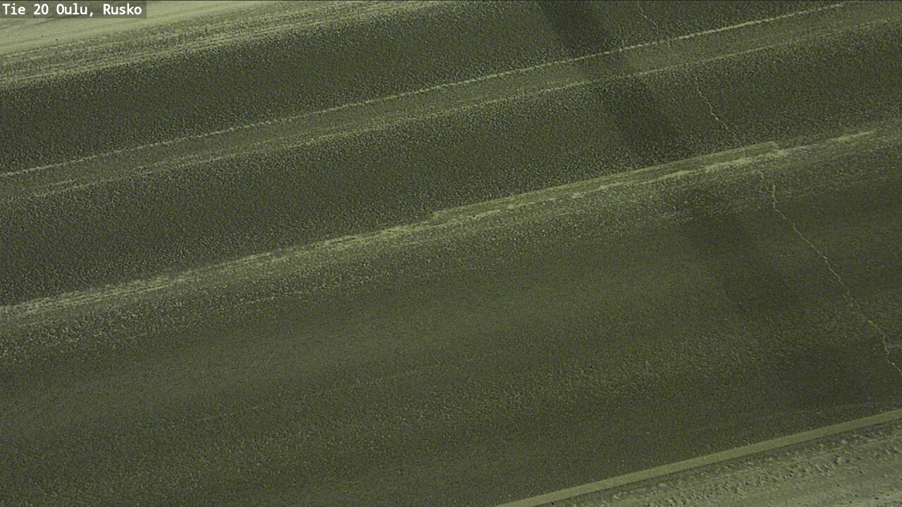Weather Camera Image Road 20 Oulu, Rusko, Oulu, Pohjois-Pohjanmaa