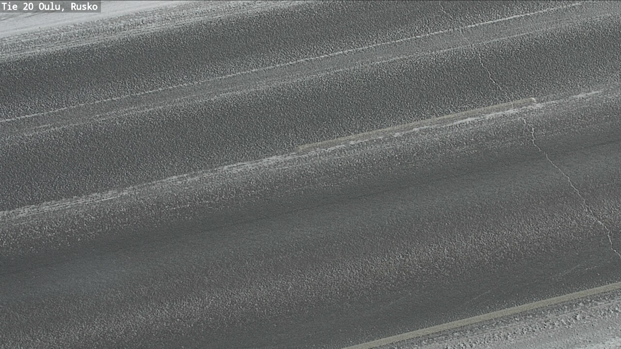 Weather Camera Image Road 20 Oulu, Rusko, Oulu, Pohjois-Pohjanmaa