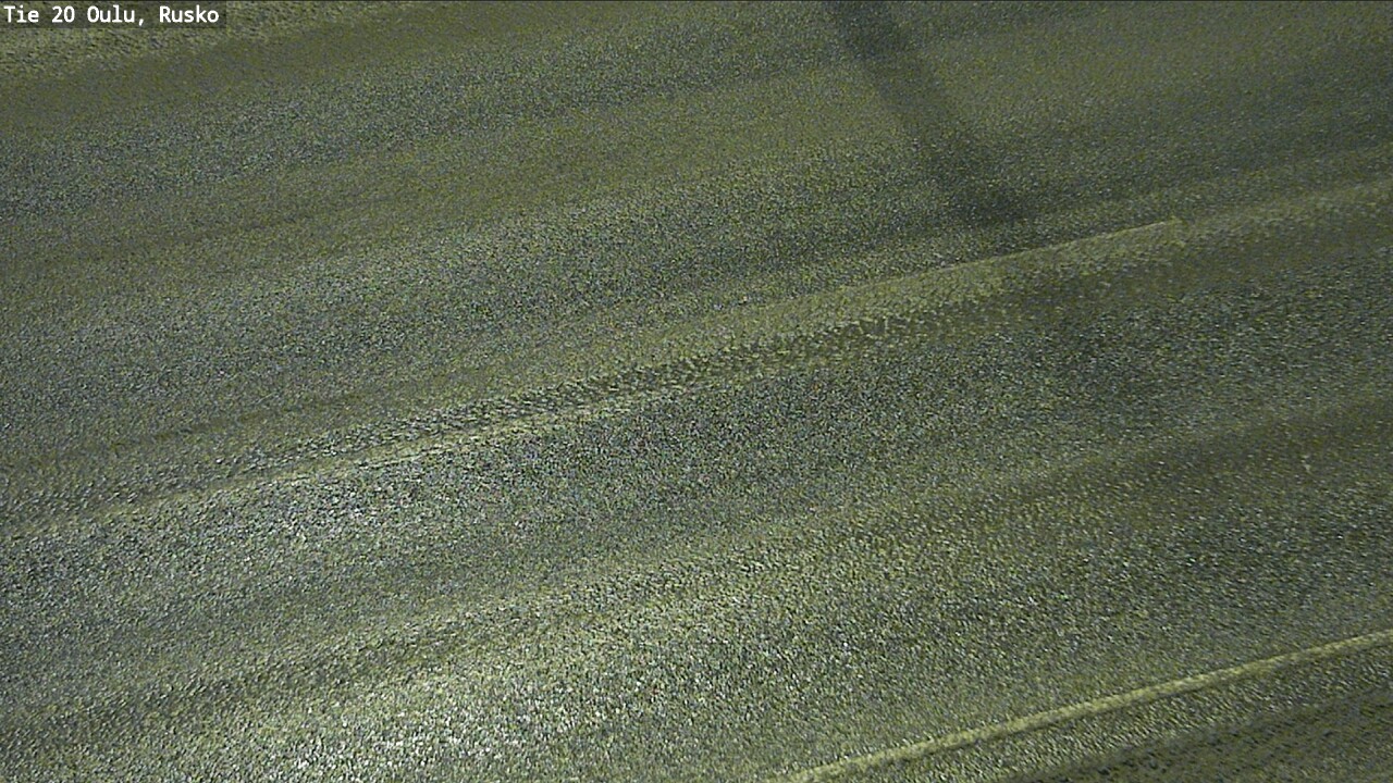 Weather Camera Image Väg 20 Uleåborg, Rusko, Oulu, Pohjois-Pohjanmaa