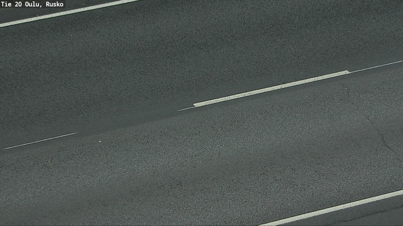 Weather Camera Image Väg 20 Uleåborg, Rusko, Oulu, Pohjois-Pohjanmaa