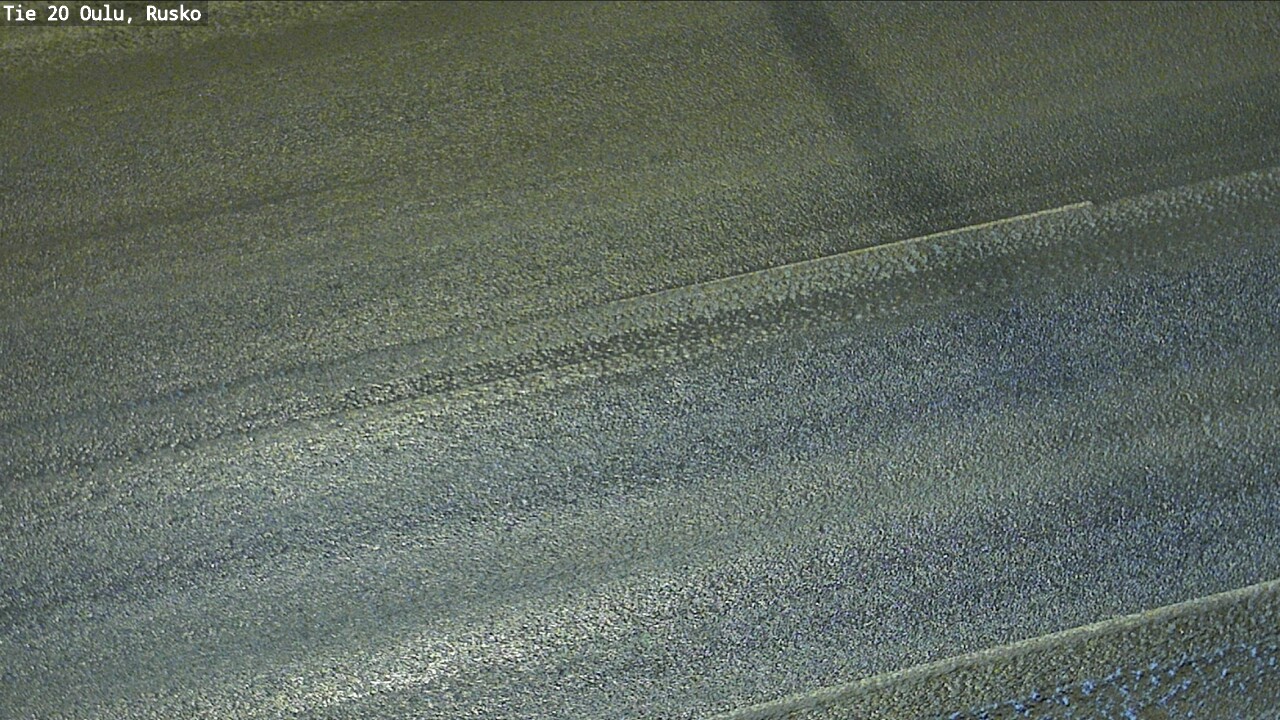 Weather Camera Image Väg 20 Uleåborg, Rusko, Oulu, Pohjois-Pohjanmaa