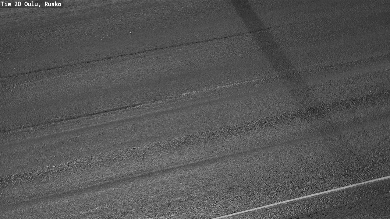Weather Camera Image Väg 20 Uleåborg, Rusko, Oulu, Pohjois-Pohjanmaa