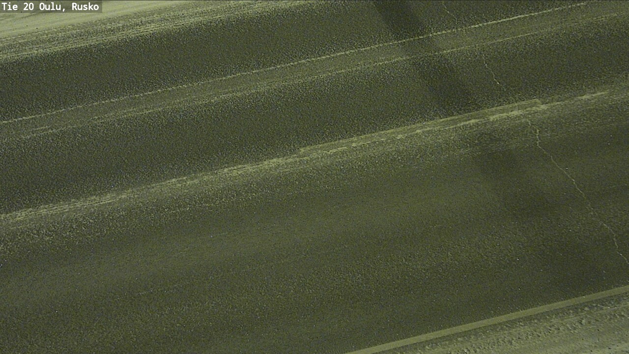 Weather Camera Image Road 20 Oulu, Rusko, Oulu, Pohjois-Pohjanmaa