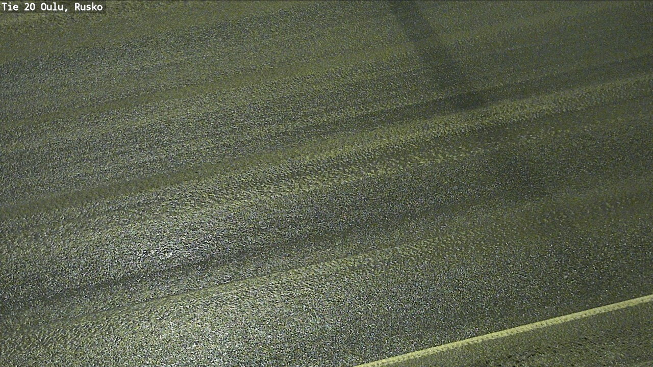 Weather Camera Image Väg 20 Uleåborg, Rusko, Oulu, Pohjois-Pohjanmaa