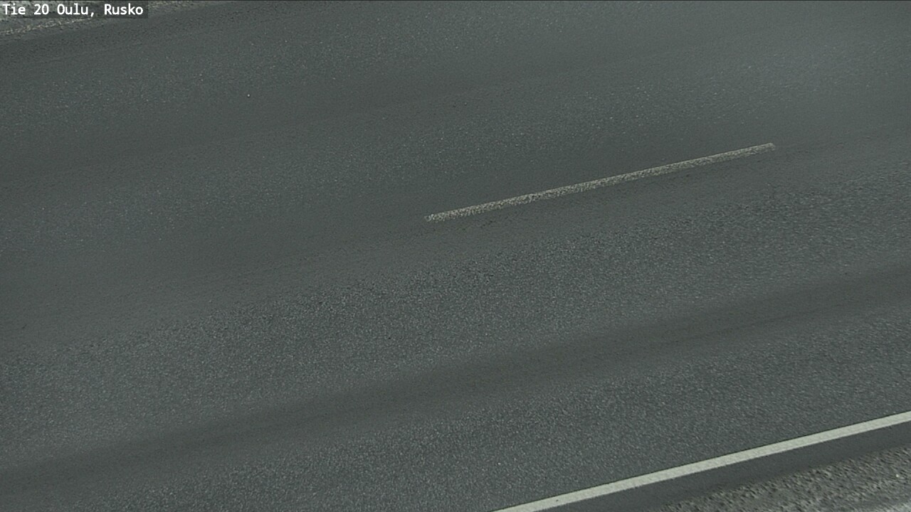Weather Camera Image Väg 20 Uleåborg, Rusko, Oulu, Pohjois-Pohjanmaa