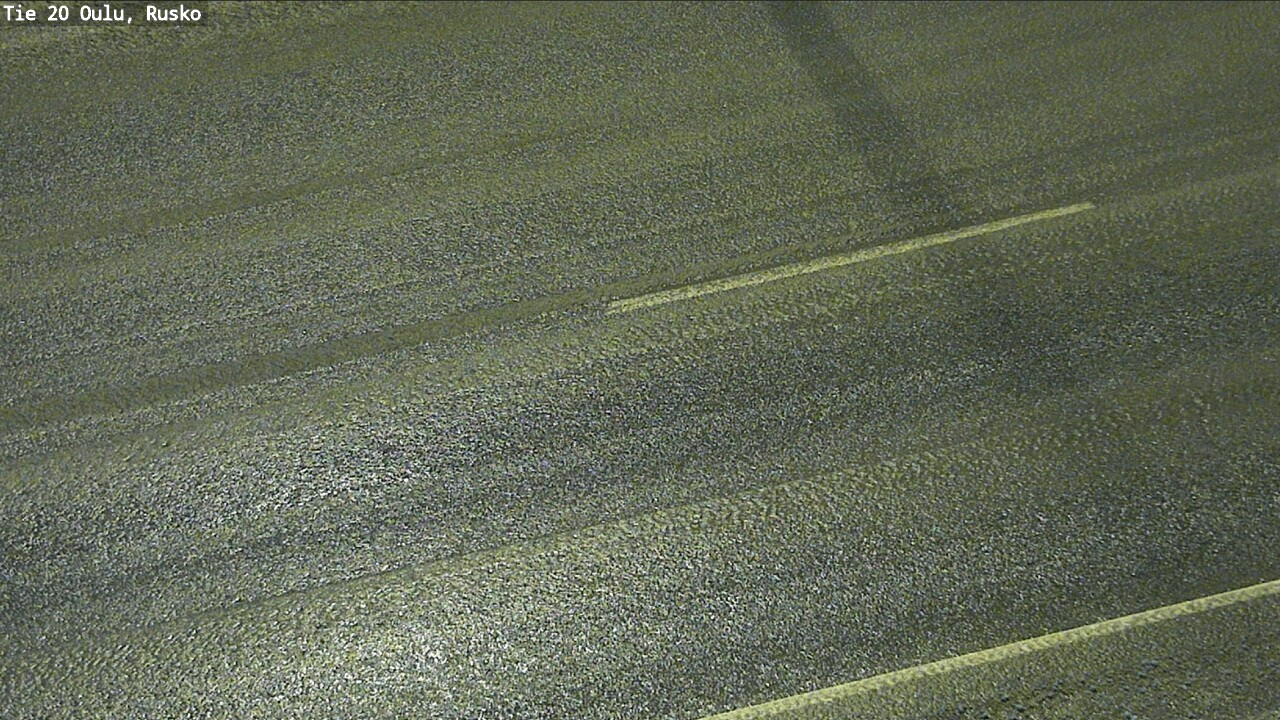 Weather Camera Image Väg 20 Uleåborg, Rusko, Oulu, Pohjois-Pohjanmaa