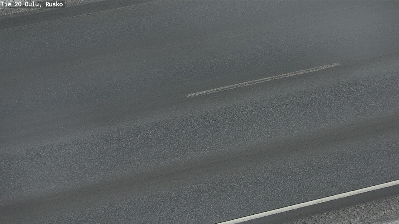 Weather Camera Image Väg 20 Uleåborg, Rusko, Oulu, Pohjois-Pohjanmaa