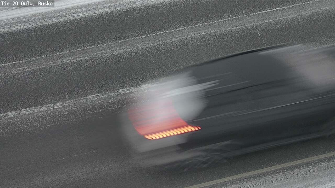 Weather Camera Image Road 20 Oulu, Rusko, Oulu, Pohjois-Pohjanmaa