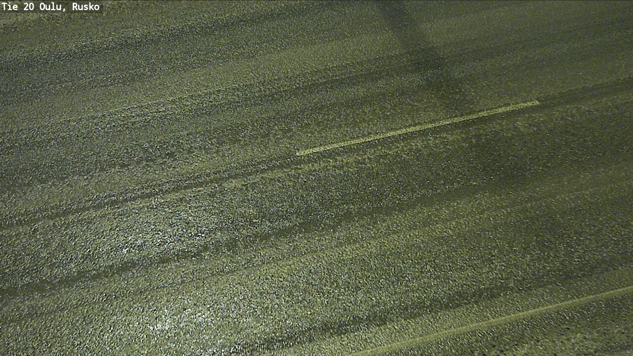 Weather Camera Image Väg 20 Uleåborg, Rusko, Oulu, Pohjois-Pohjanmaa