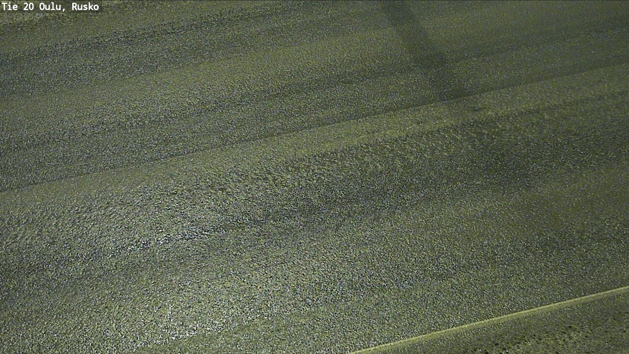 Weather Camera Image Väg 20 Uleåborg, Rusko, Oulu, Pohjois-Pohjanmaa