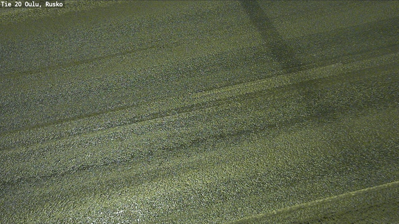 Weather Camera Image Väg 20 Uleåborg, Rusko, Oulu, Pohjois-Pohjanmaa