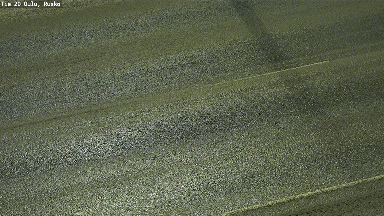 Weather Camera Image Väg 20 Uleåborg, Rusko, Oulu, Pohjois-Pohjanmaa
