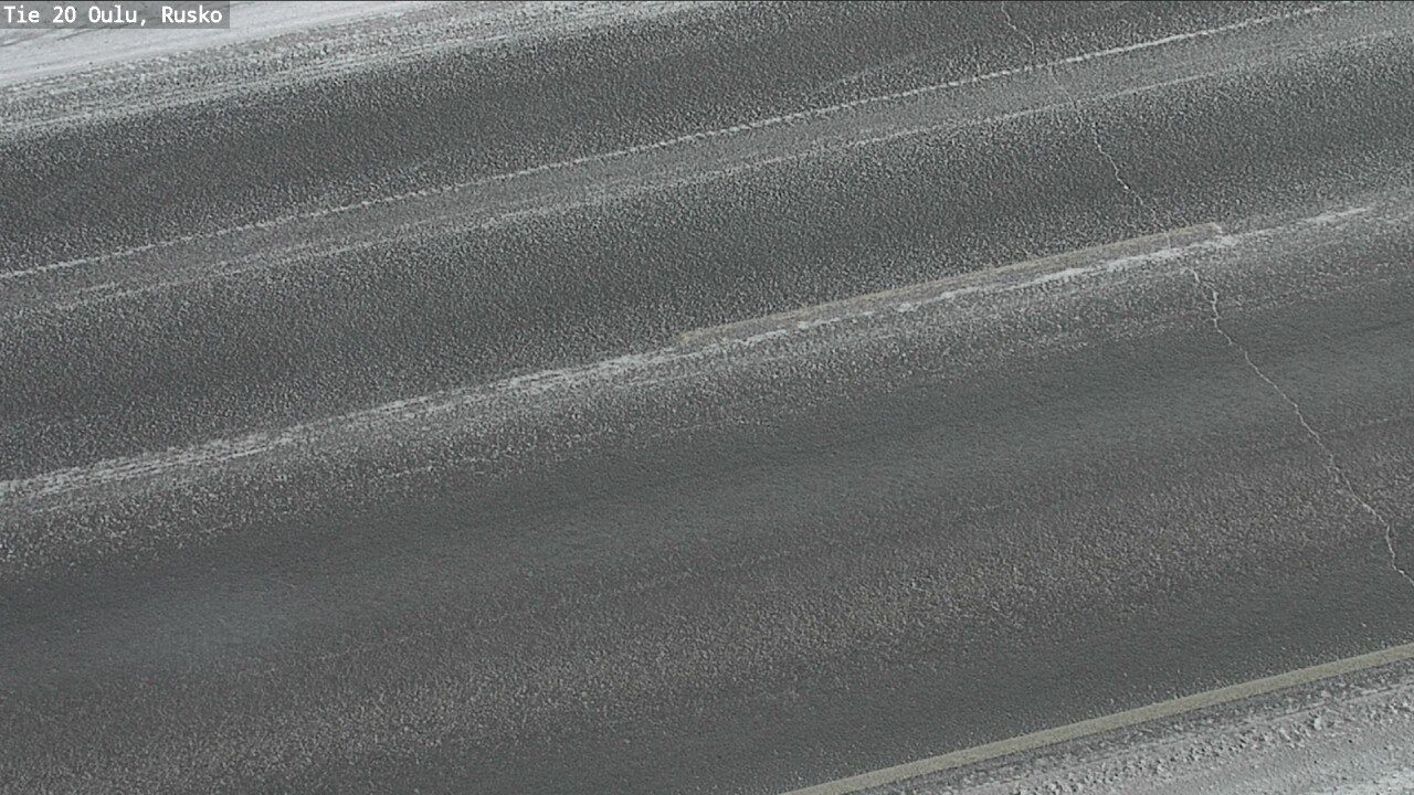 Weather Camera Image Road 20 Oulu, Rusko, Oulu, Pohjois-Pohjanmaa